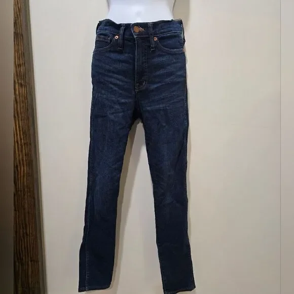 Madewell 10" High-Rise Skinny Jeans NWT size 24 - Picture 3 of 6